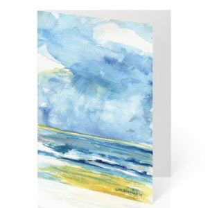 "Blue Ocean" Notecard