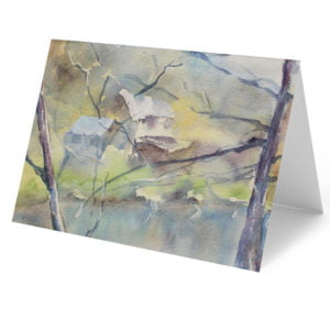 "Country Grid" Notecard