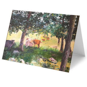 “Purple Cow” Notecard